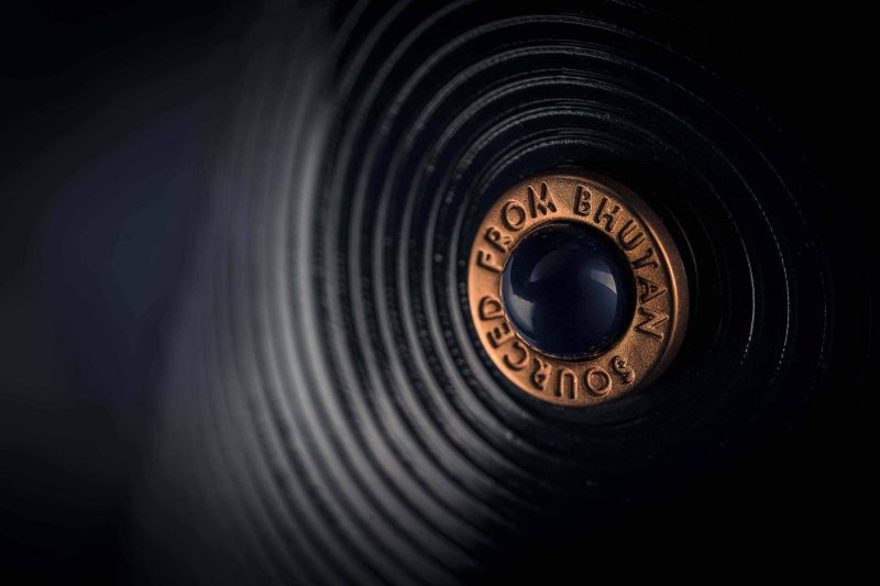 Silent Pool Black Juniper - die-cast enamel embellishment by Signet