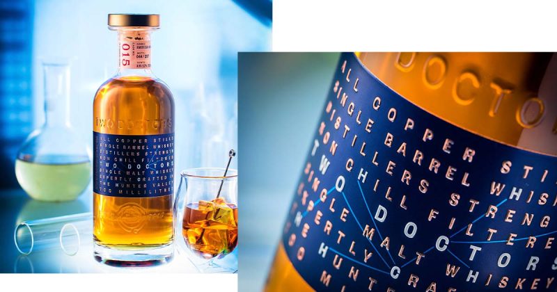 Two Doctors Whiskey - Marque™ label