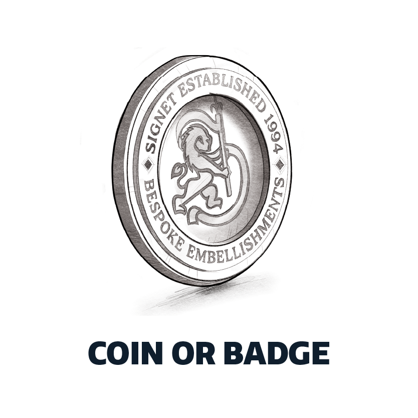 Signet coin or badge