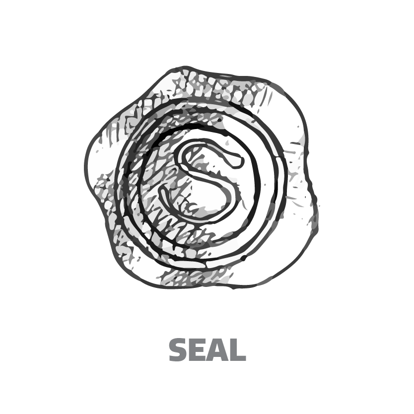 Seal embellishment at Signet